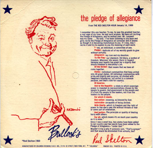 RED SKELTON - PLEDGE OF ALLEGIANCE